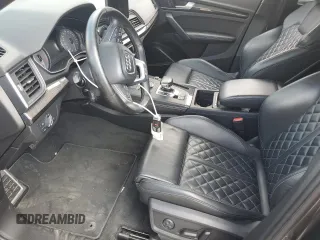 2018 Audi SQ5 Premium Plus with VIN WA1A4AFY0J2147611, listed as a Copart auction lot 77120734 with 69,838 mi miles and Salvage Title. Bid and sale history available at DreamBid. Image 7.