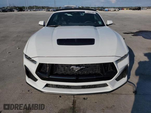2024 Ford Mustang GT Premium with VIN 1FAGP8FF3R5108896, listed as a Copart auction lot 73059164 with 10,242 mi miles and Non repairable. Bid and sale history available at DreamBid. Image 5.