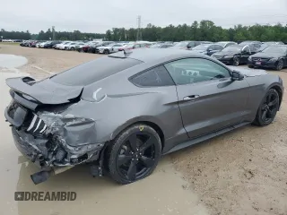 2022 Ford Mustang EcoBoost with VIN 1FA6P8TH9N5150100, listed as a Copart auction lot 55800095 with 21,996 mi miles and Salvage Title. Bid and sale history available at DreamBid. Image 3.