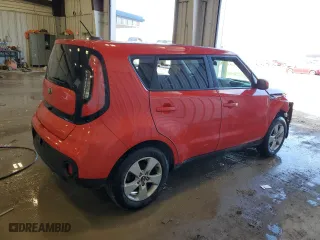 2019 Kia Soul with VIN KNDJN2A26K7657493, listed as a Copart auction lot 43051715 with 0 mi miles and Salvage Title. Bid and sale history available at carsss.com. Image 3.