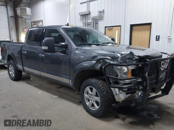 2019 Ford F-150 XL with VIN 1FTFW1E49KFC56504, listed as a IAAI auction lot 41239404 with 72,213 mi miles. Bid and sale history available at carsss.com. Image 1.