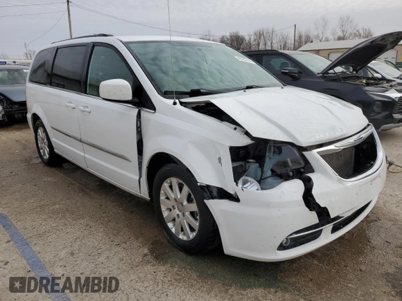 2015 Chrysler Town & Country Touring with VIN 2C4RC1BG7FR673364, listed as a Copart auction lot 49182745 with 93,652 mi miles and Salvage Title. Bid and sale history available at carsss.com. Image 4.