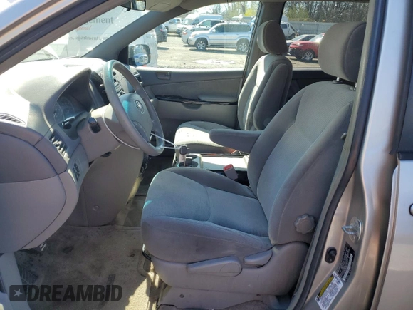 2005 Toyota Sienna CE with VIN 5TDZA23C55S260579, listed as a Copart auction lot 50317865 with 161,909 mi miles and Salvage Title. Bid and sale history available at DreamBid. Image 7.