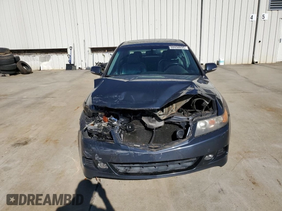 2007 Acura TSX Navi with VIN JH4CL96997C018485, listed as a Copart auction lot 88056035 with 186,164 mi miles and Salvage Title. Bid and sale history available at carsss.com. Image 5.