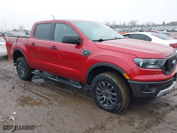 2020 Ford Ranger XL with VIN 1FTER4FH9LLA54545, listed as a IAAI auction lot 41491421 with 138,596 mi miles. Bid and sale history available at carsss.com. Image 1.