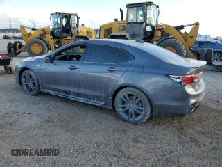 2020 Acura TLX w/A-Spec Pkg with VIN 19UUB3F69LA001401, listed as a Copart auction lot 80886844 with 0 mi miles and Salvage Title. Bid and sale history available at carsss.com. Image 2.