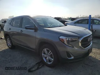 2020 GMC Terrain SLE with VIN 3GKALMEV7LL294905, listed as a Copart auction lot 43029265 with 47,843 mi miles and Salvage Title. Bid and sale history available at DreamBid. Image 4.