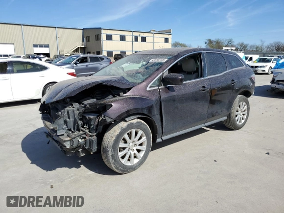 2011 Mazda CX-7 i Sport with VIN JM3ER2B51B0406539, listed as a Copart auction lot 49296105 with 228,623 mi miles and Salvage Title. Bid and sale history available at DreamBid. Image 1.
