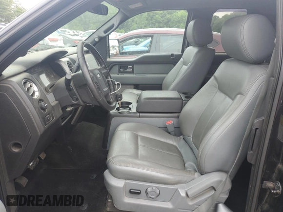 2014 Ford F-150 XL with VIN 1FTFX1EF6EFA22047, listed as a Copart auction lot 58342505 with 75,495 mi miles and Salvage title. Bid and sale history available at DreamBid. Image 7.