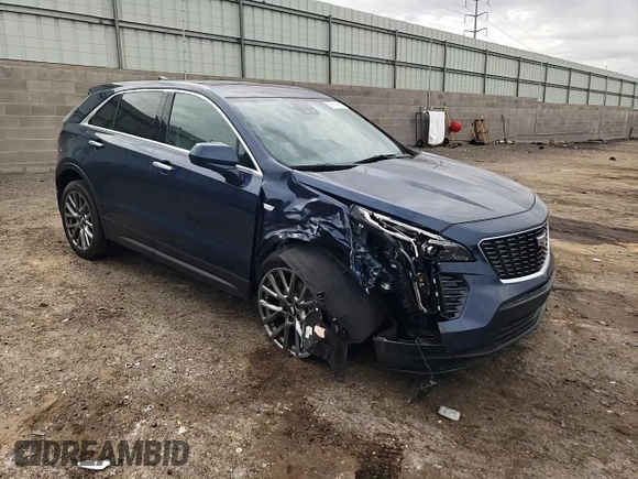 2021 Cadillac XT4 AWD Luxury with VIN 1GYFZBR41MF003522, listed as a Copart auction lot 69144164 with 17,953 mi miles and Salvage Title. Bid and sale history available at carsss.com. Image 12.