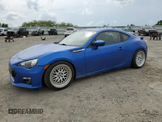 2014 Subaru BRZ Limited with VIN JF1ZCAC17E9600385, listed as a Copart auction lot 52814065 with 122,773 mi miles and Salvage title. Bid and sale history available at DreamBid. Image 1.
