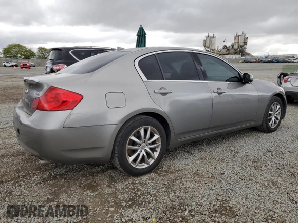 2008 Infiniti G35 x with VIN JNKBV61F28M251024, listed as a Copart auction lot 53756615 with 174,146 mi miles and Salvage Title. Bid and sale history available at DreamBid. Image 3.