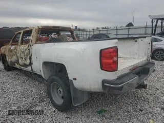 2015 Chevrolet Silverado 3500HD Work Truck with VIN 1GC4KYC85FF110835, listed as a Copart auction lot 79009364 with 0 mi miles and Salvage Title. Bid and sale history available at carsss.com. Image 2.