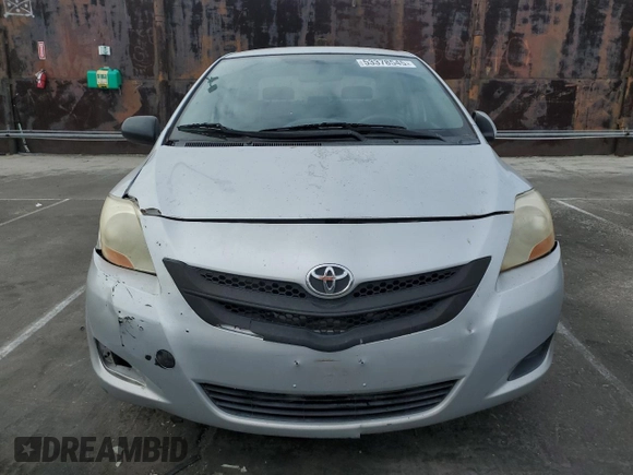 2007 Toyota Yaris with VIN JTDBT923771147965, listed as a Copart auction lot 53378545 with 218,345 mi miles and Clean Title. Bid and sale history available at carsss.com. Image 5.
