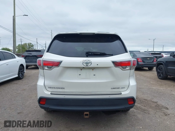2016 Toyota Highlander Limited with VIN 5TDDKRFHXGS269529, listed as a IAAI auction lot 42365574 with 108,241 mi miles and . Bid and sale history available at DreamBid. Image 16.
