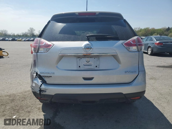 2015 Nissan Rogue SL with VIN 5N1AT2MV6FC870755, listed as a Copart auction lot 51959105 with 63,711 mi miles and Salvage Title. Bid and sale history available at carsss.com. Image 6.