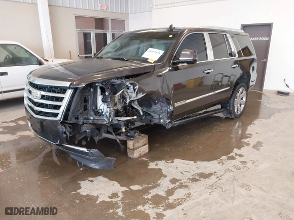2016 Cadillac Escalade Premium Collection with VIN 1GYS4CKJ3GR108780, listed as a IAAI auction lot 41077573 with 1 mi miles. Bid and sale history available at carsss.com. Image 16.