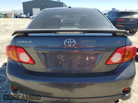 2010 Toyota Corolla with VIN 1NXBU4EE5AZ195530, listed as a Copart auction lot 50658315 with 126,876 mi miles and Salvage Title. Bid and sale history available at carsss.com. Image 6.