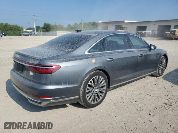 2019 Audi A8 с VIN WAU8DAF80KN011836, выставлен на аукционе Copart как лот 62302435 с пробегом 112 440 миль миль и Списание • Salvage title. История ставок и продаж доступна на DreamBid. Изображение 3.