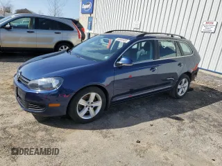 2014 Volkswagen Jetta SportWagen TDI w/Sunroof & Nav with VIN 3VWPL7AJ6EM625137, listed as a Copart auction lot 48865405 with 123,950 mi miles and Salvage Title. Bid and sale history available at carsss.com. Image 1.