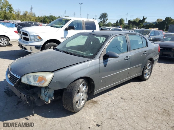 2007 Chevrolet Malibu LTZ with VIN 1G1ZU57N47F283495, listed as a Copart auction lot 75436414 with 176,977 mi miles and Salvage Title. Bid and sale history available at carsss.com. Image 1.