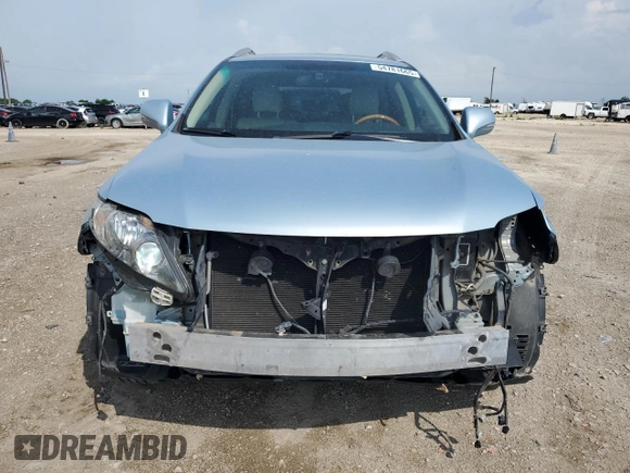 2011 Lexus RX 350 with VIN 2T2ZK1BAXBC046419, listed as a Copart auction lot 54781665 with 118,317 mi miles and Salvage Title. Bid and sale history available at DreamBid. Image 5.