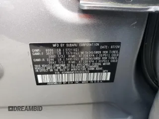 2024 Subaru Ascent Touring с VIN 4S4WMAWD5R3450703, выставлен на аукционе Copart как лот 58127835 с пробегом 2 963 миль миль и Списание • Salvage title. История ставок и продаж доступна на DreamBid. Изображение 13.
