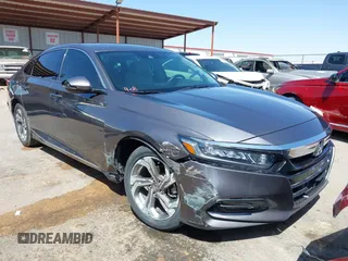 2018 Honda Accord EX-L с VIN 1HGCV1F51JA070272, выставлен на аукционе IAAI как лот 41985063 с пробегом 86 899 миль миль и . История ставок и продаж доступна на DreamBid. Изображение 1.