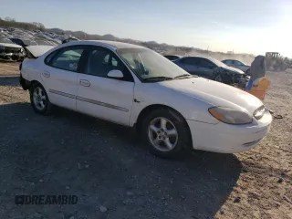 2000 Ford Taurus SE with VIN 1FAFP5322YA232966, listed as a Copart auction lot 89113015 with 221,196 mi miles and Clean Title. Bid and sale history available at DreamBid. Image 4.