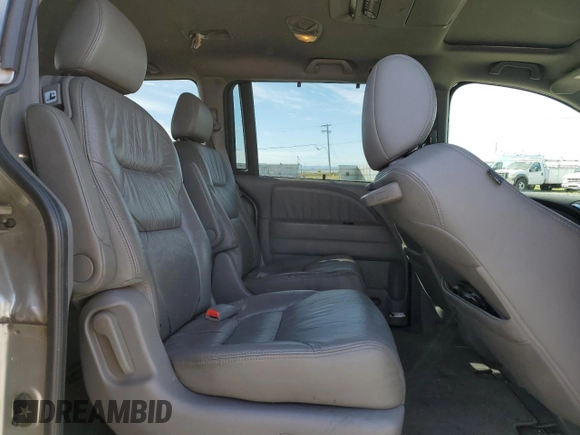2008 Honda Odyssey EX-L with VIN 5FNRL387X8B417950, listed as a Copart auction lot 52579045 with 166,831 mi miles and Salvage Title. Bid and sale history available at carsss.com. Image 11.