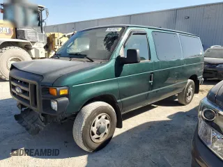 2009 Ford Econoline Passenger XL z VIN 1FMNE11W19DA56899, wystawiony jako Copart lot #76610224 z przebiegiem 144 111 mil mil oraz Szkoda całkowita • Salvage title. Historia ofert i sprzedaży dostępna na DreamBid. Obrazek 1.