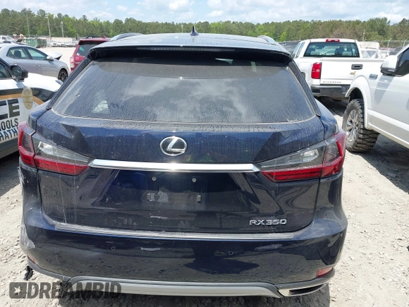 2022 Lexus RX 350 with VIN 2T2HZMDA8NC363464, listed as a IAAI auction lot 42070240 with 34,123 mi miles and . Bid and sale history available at DreamBid. Image 16.