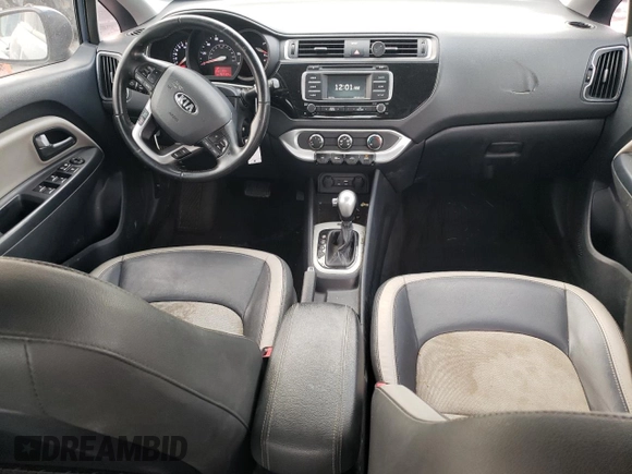 2017 Kia Rio EX with VIN KNADN4A30H6059056, listed as a Copart auction lot 72776594 with 101,124 mi miles and Clean Title. Bid and sale history available at carsss.com. Image 8.