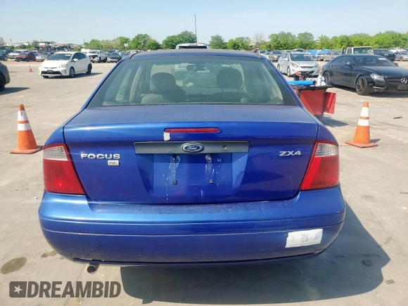 2006 Ford Focus S with VIN 1FAFP34N86W184015, listed as a Copart auction lot 52205065 with 75,967 mi miles and Clean Title. Bid and sale history available at carsss.com. Image 6.