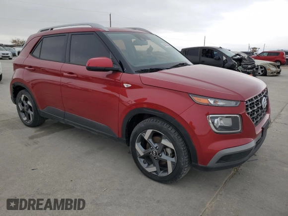 2021 Hyundai Venue SEL with VIN KMHRC8A33MU073251, listed as a Copart auction lot 84479484 with 59,012 mi miles and Clean Title. Bid and sale history available at DreamBid. Image 4.