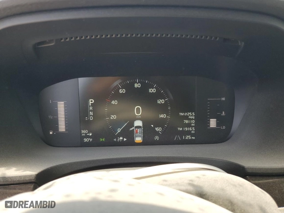 2018 Volvo S90 Momentum with VIN LVY102AK1JP050438, listed as a Copart auction lot 65908724 with 78,110 mi miles and Salvage Title. Bid and sale history available at carsss.com. Image 9.