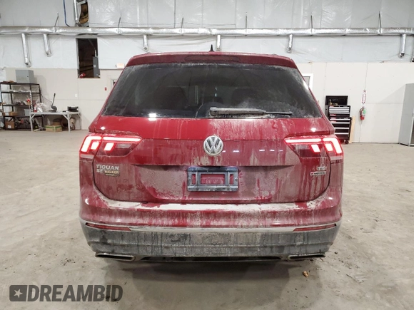 2018 Volkswagen Tiguan SEL z VIN 3VV2B7AX5JM017710, wystawiony jako Copart lot #48617875 z przebiegiem 63 466 mil mil oraz Szkoda całkowita • Salvage title. Historia ofert i sprzedaży dostępna na DreamBid. Obrazek 6.