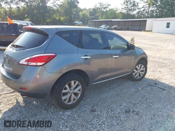 2013 Nissan Murano SV with VIN JN8AZ1MU5DW200652, listed as a IAAI auction lot 42576768 with 187,190 mi miles and . Bid and sale history available at DreamBid. Image 4.