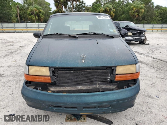 1995 Dodge Caravan Grand SE z VIN 1B4GH44R8SX633988, wystawiony jako Copart lot #65667454 z przebiegiem 121 183 mil mil oraz Czysty tytuł • Clean title. Historia ofert i sprzedaży dostępna na DreamBid. Obrazek 5.