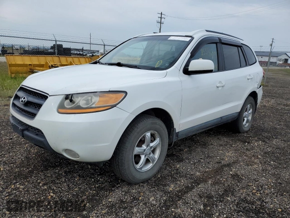 2009 Hyundai Santa Fe GL with VIN 5NMSG13EX9H312227, listed as a Copart auction lot 62176495 with 153,746 mi miles and Salvage title. Bid and sale history available at DreamBid. Image 1.