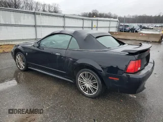 2001 Ford Mustang Deluxe with VIN 1FAFP44411F207916, listed as a Copart auction lot 50349915 with 142,609 mi miles and Salvage Title. Bid and sale history available at carsss.com. Image 2.