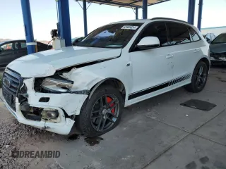 2016 Audi SQ5 Premium Plus with VIN WA1CCAFP7GA010585, listed as a Copart auction lot 63868824 with 295,481 mi miles and Salvage Title. Bid and sale history available at carsss.com. Image 1.