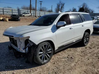 2021 Cadillac Escalade Sport Platinum z VIN 1GYS4GKL7MR309313, wystawiony jako Copart lot #89160815 z przebiegiem 33 540 mil mil oraz Szkoda całkowita • Salvage title. Historia ofert i sprzedaży dostępna na DreamBid. Obrazek 1.