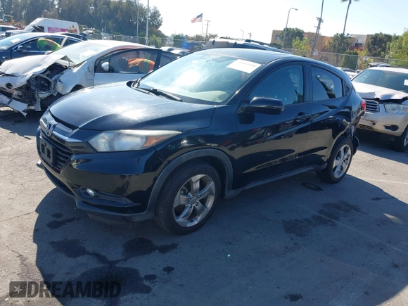 2017 Honda HR-V EX with VIN 3CZRU5H51HG707490, listed as a IAAI auction lot 40683194 with 83,216 mi miles. Bid and sale history available at carsss.com. Image 2.