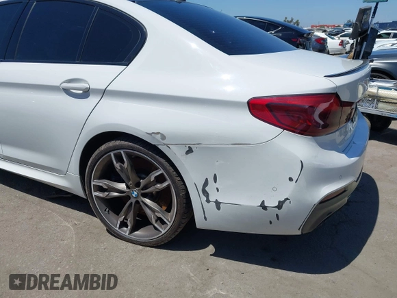 2020 BMW 5 Series M550i xDrive with VIN WBAJS7C0XLCD42738, listed as a IAAI auction lot 42326945 with 50,046 mi miles and . Bid and sale history available at DreamBid. Image 17.