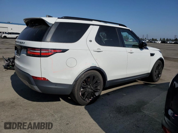 2017 Land Rover Discovery HSE with VIN SALRRBBK5HA039740, listed as a Copart auction lot 58069994 with 0 mi miles. Bid and sale history available at carsss.com. Image 3.
