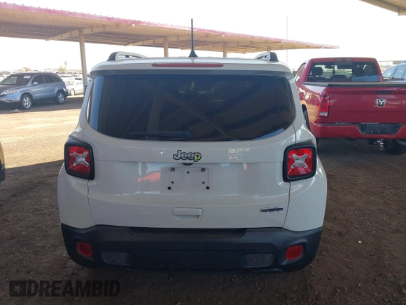 2020 Jeep Renegade Latitude with VIN ZACNJABB7LPL10827, listed as a IAAI auction lot 42606672 with 149,110 mi miles and . Bid and sale history available at DreamBid. Image 16.