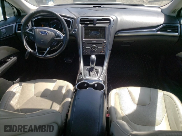 2016 Ford Fusion Titanium with VIN 3FA6P0K97GR370069, listed as a Copart auction lot 54265495 with 153,971 mi miles and Clean Title. Bid and sale history available at carsss.com. Image 8.