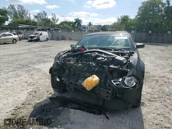 2012 Ford Mustang V6 with VIN 1ZVBP8EM5C5252216, listed as a Copart auction lot 55965755 with 135,502 mi miles and Salvage title. Bid and sale history available at DreamBid. Image 14.
