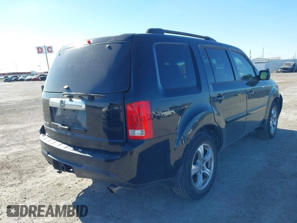 2014 Honda Pilot EX-L with VIN 5FNYF3H59EB028231, listed as a IAAI auction lot 41335724 with 112,614 mi miles. Bid and sale history available at carsss.com. Image 4.